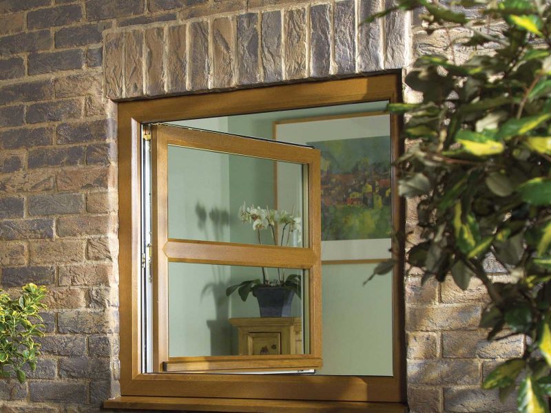 Tilt & Turn Windows - Brown