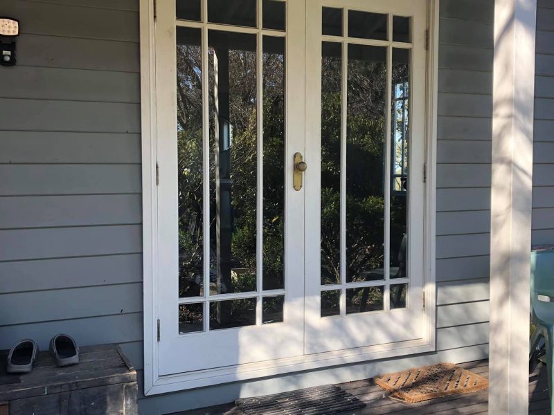 French Doors with Colonial Bars