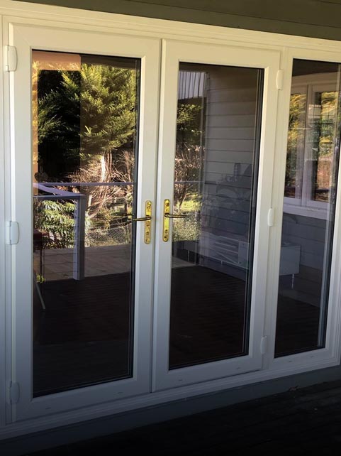 single double glazed doors