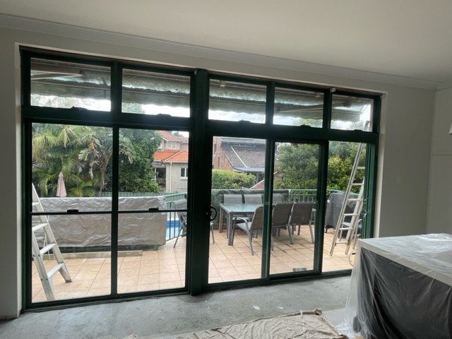 Black Aluminum Doors