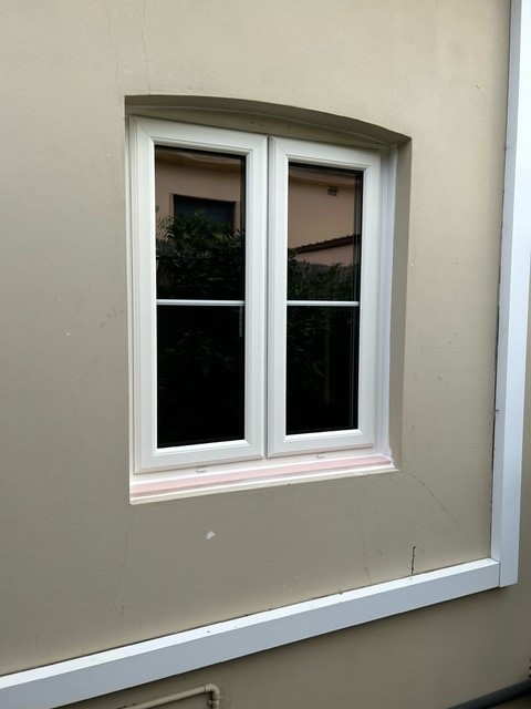 New Long White Windows