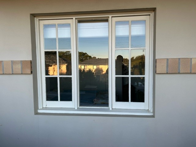 White Old Casement Windows