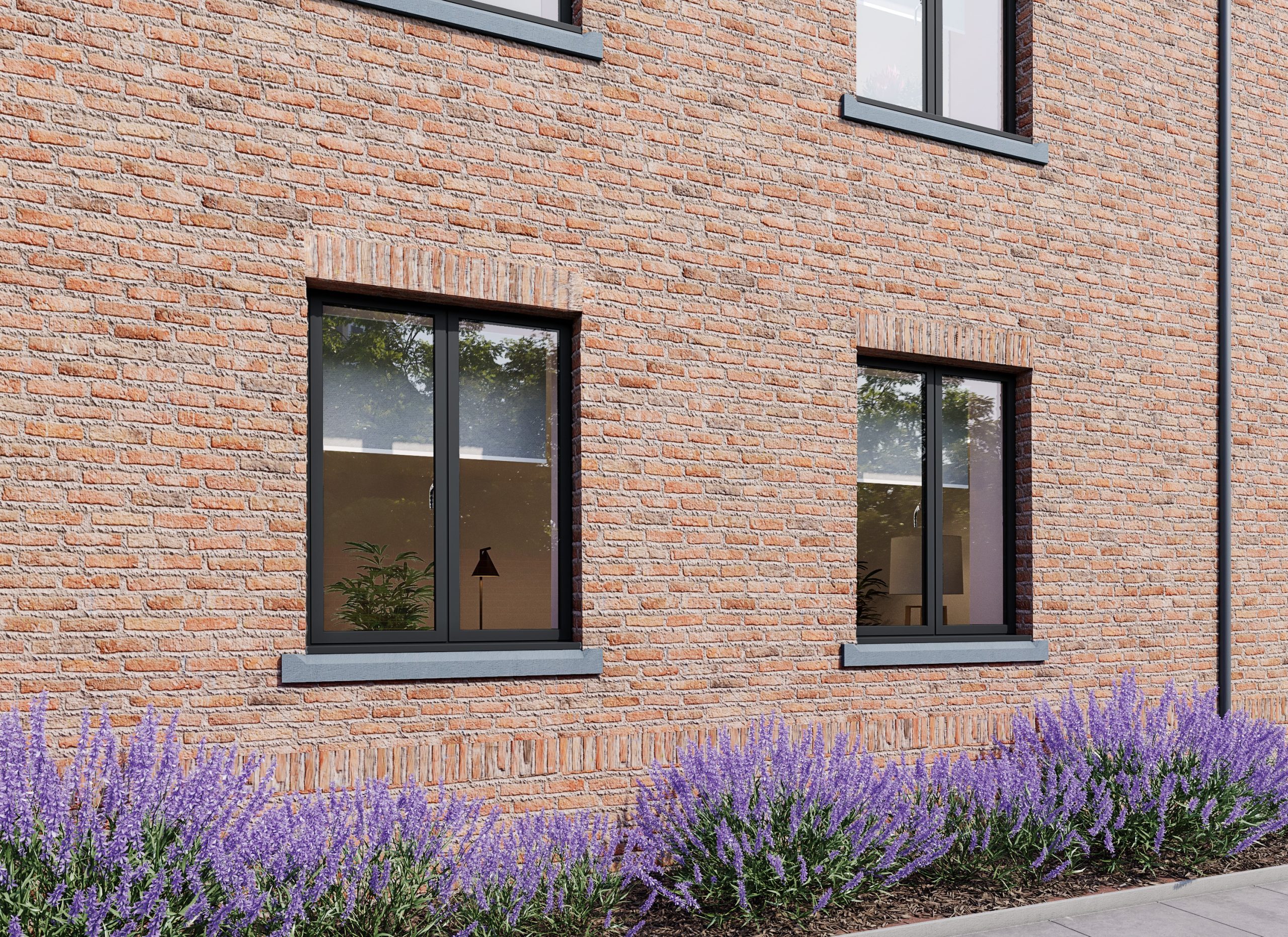 Flush aluminium windows sydney
