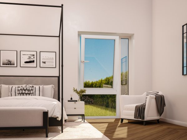Aluminium tilt and turn windows