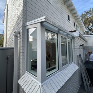 Kitchen Roof & Side Windows Installation